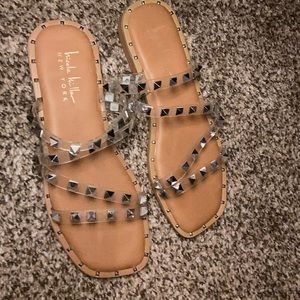 Nicole Miller Studded Sandals
